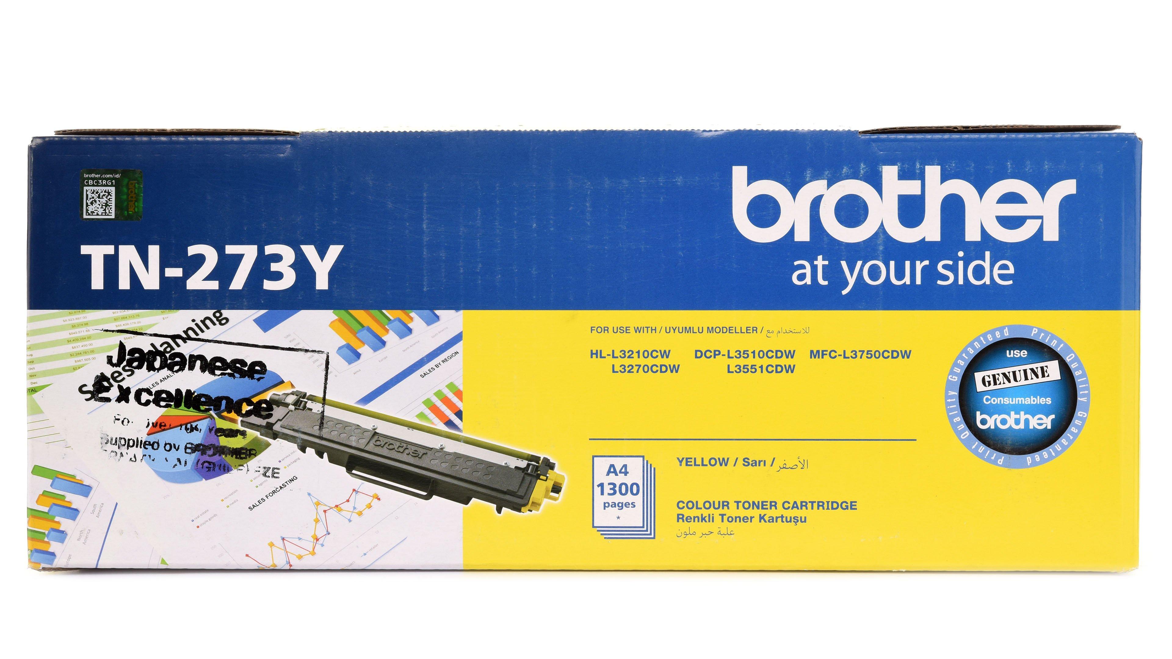 BROTHER Yellow Toner Cartridge,or Colour Laser printers HLL3270CDW and