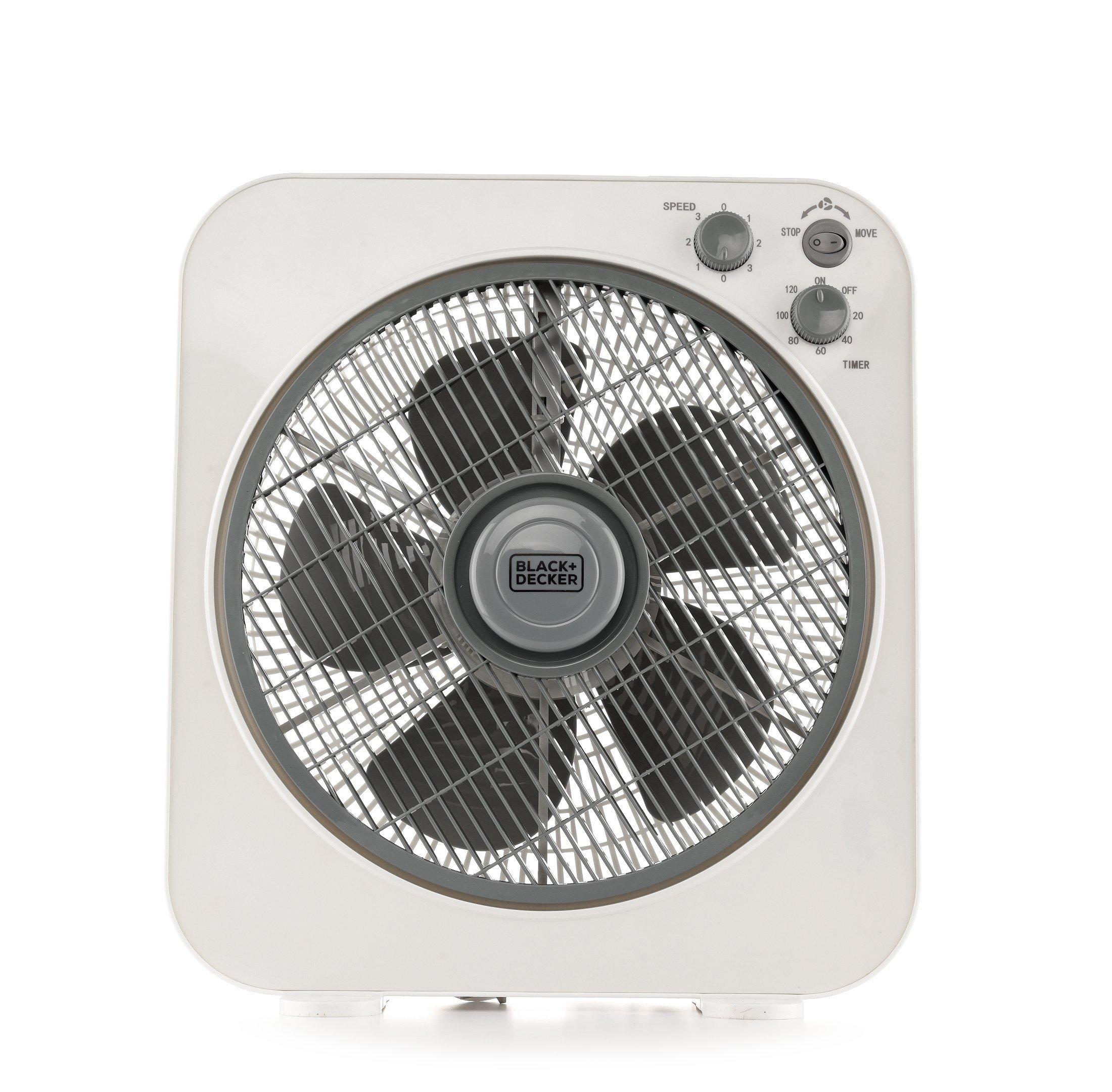 Black and Decker Box Fan 12 inch eXtra