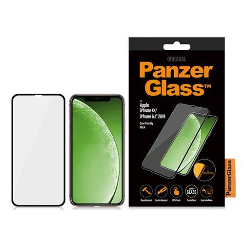 اشتري PanzerGlass Apple iPhone 11 Screen Protector Case Friendly, Black في السعودية