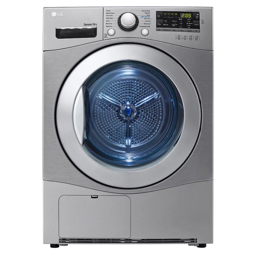 LG Dryer 7kg, Condensing Type, Sensor Dry, Smart Diagnosis, 9 Programs, Stone Silver