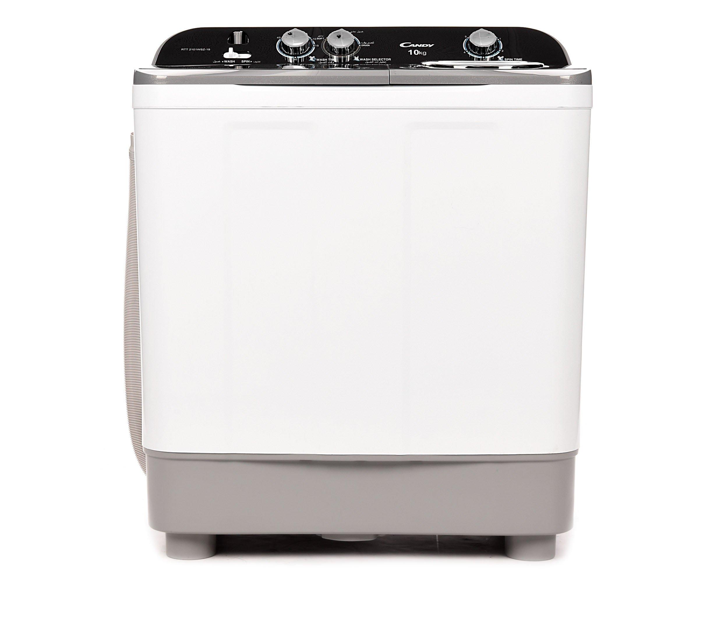 Candy Twin Tub Semi Automatic Washing Machine, 10Kg,WhiteGrey price in