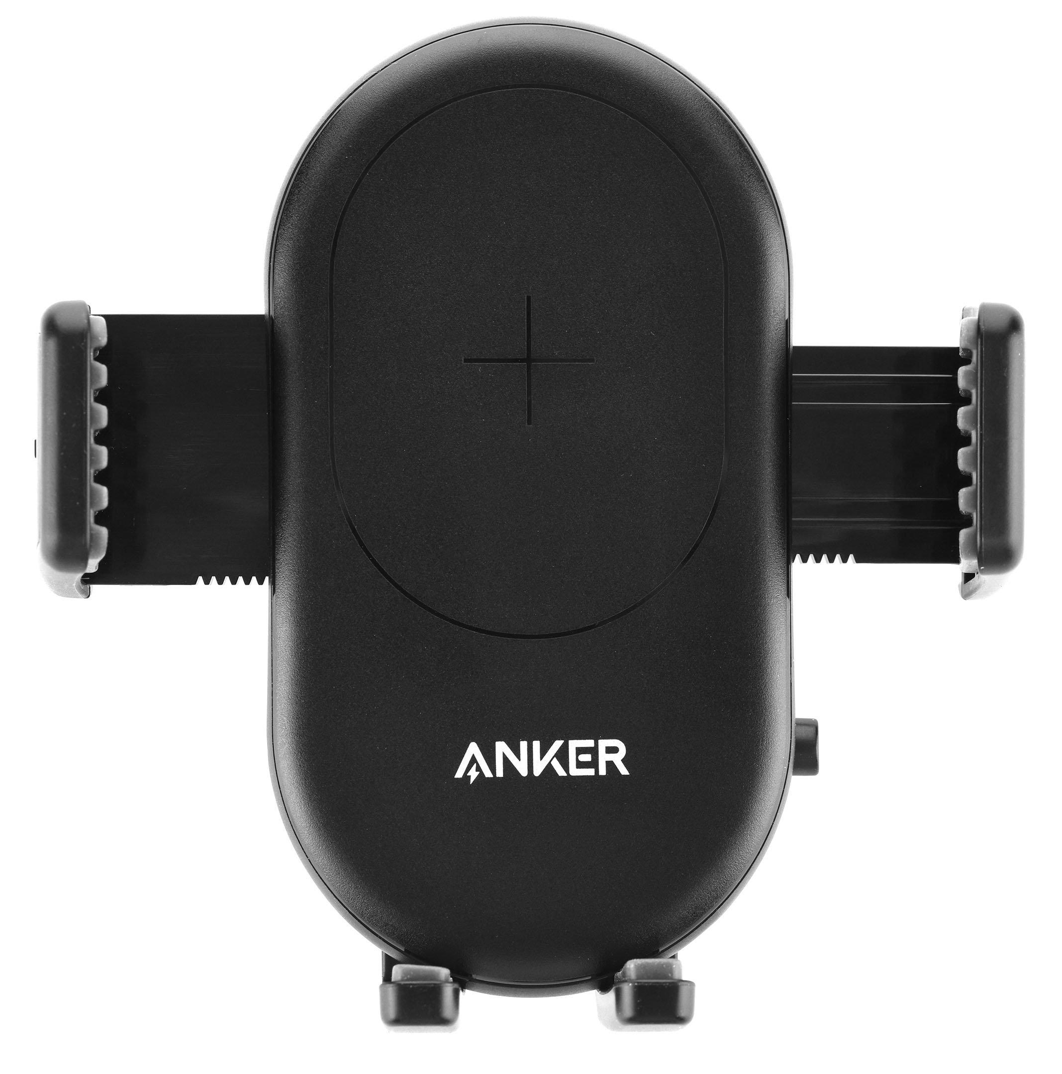 Buy Anker Power Wave 7.5 Car Mount with 2-Port QC 3.0, Black in Saudi Arabia