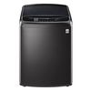 LG Washing Machine, 19kg, Smart Top Load, Black Steel