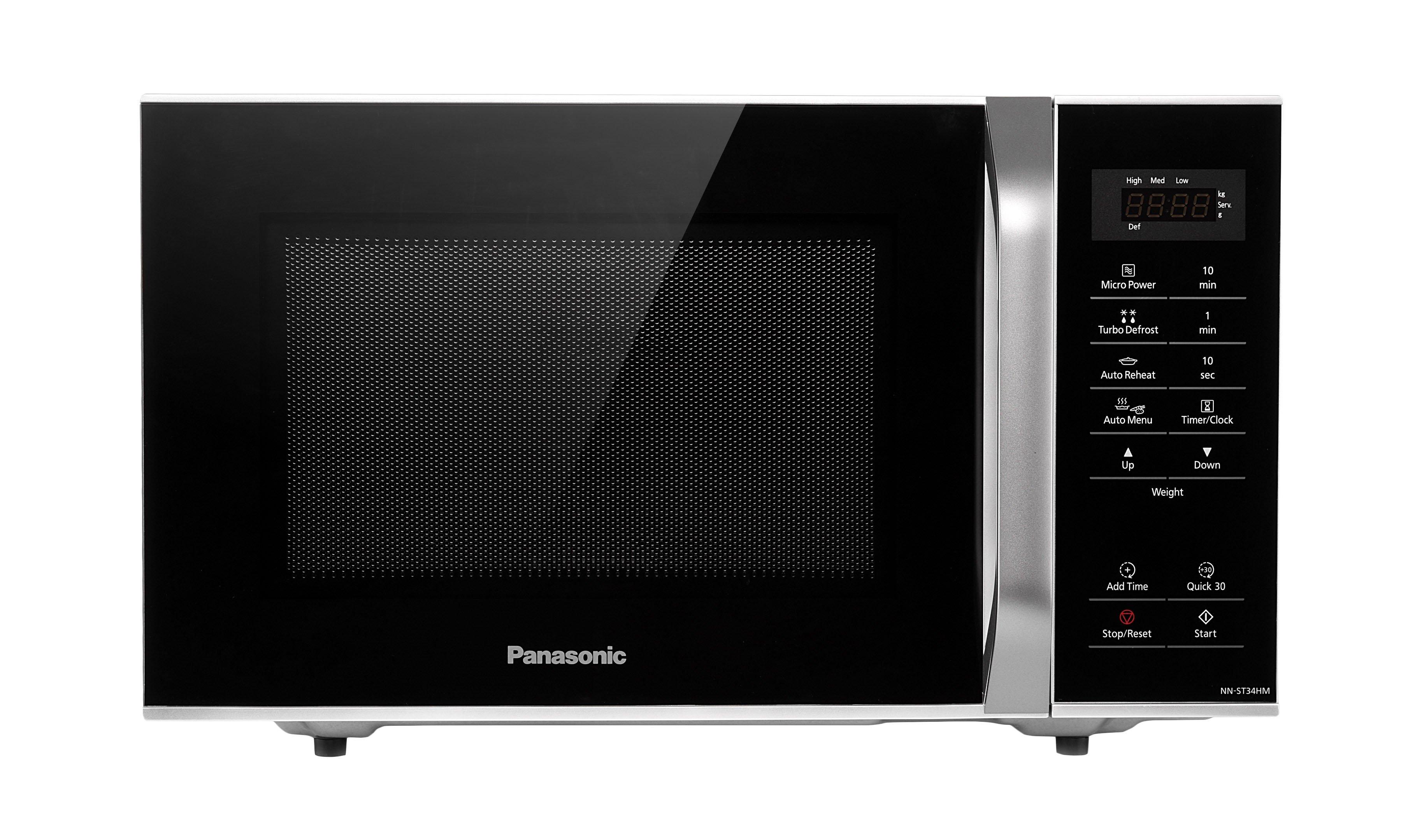 Panasonic Microwave 25l 800w 50 60hz Solo Silver Extra Saudi