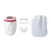 Philips Satinelle Essential Low End Corded Epilator. With Cleaning Brush, Massage Cap and Pouch.