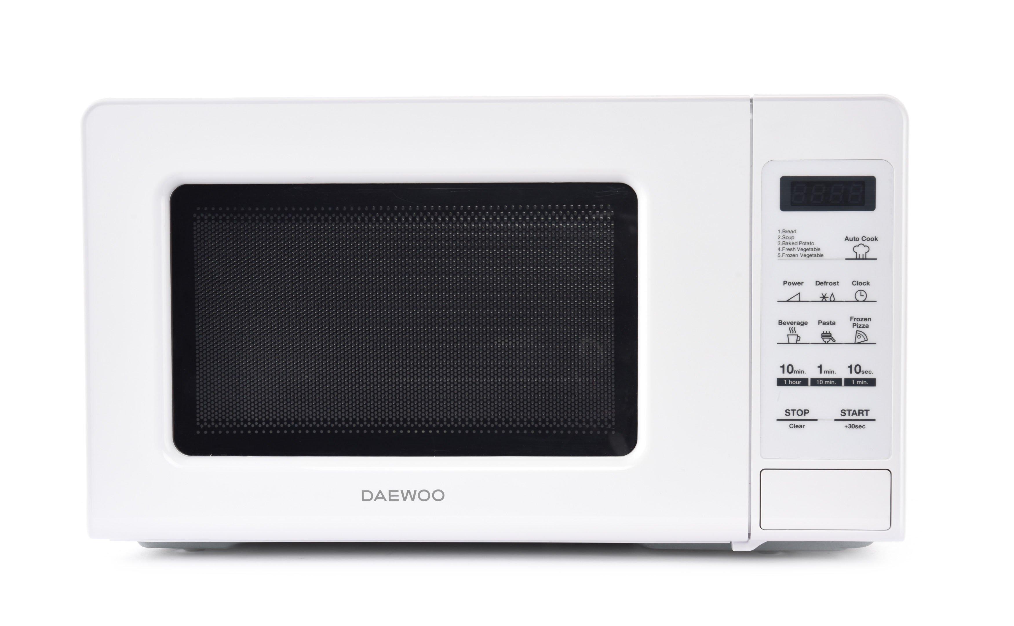 Daewoo Microwave, 20 Liter, 7 Microwave Power Levels.White price in Saudi Arabia Extra Stores