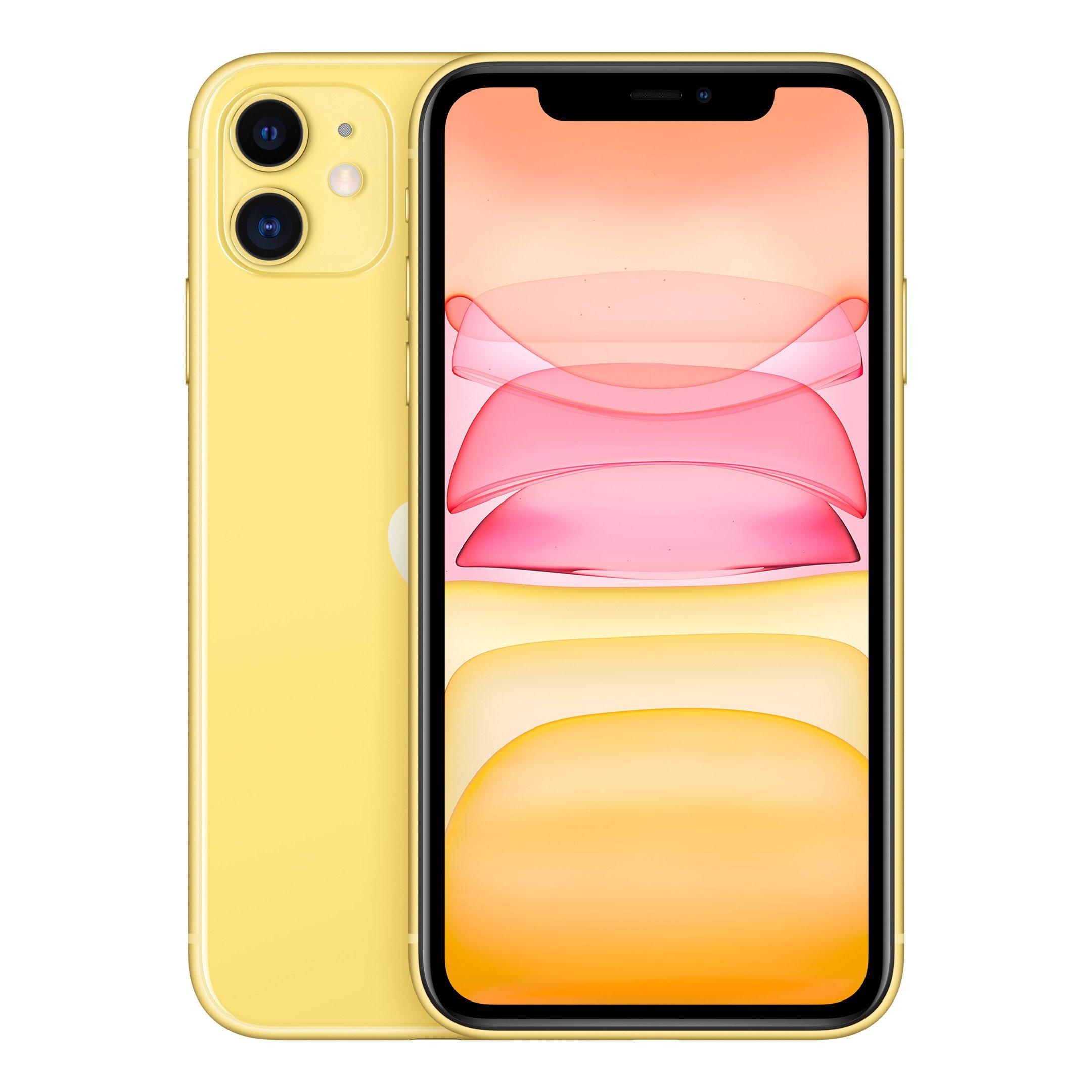 Buy Apple iPhone 11, 128GB, Yellow in Saudi Arabia