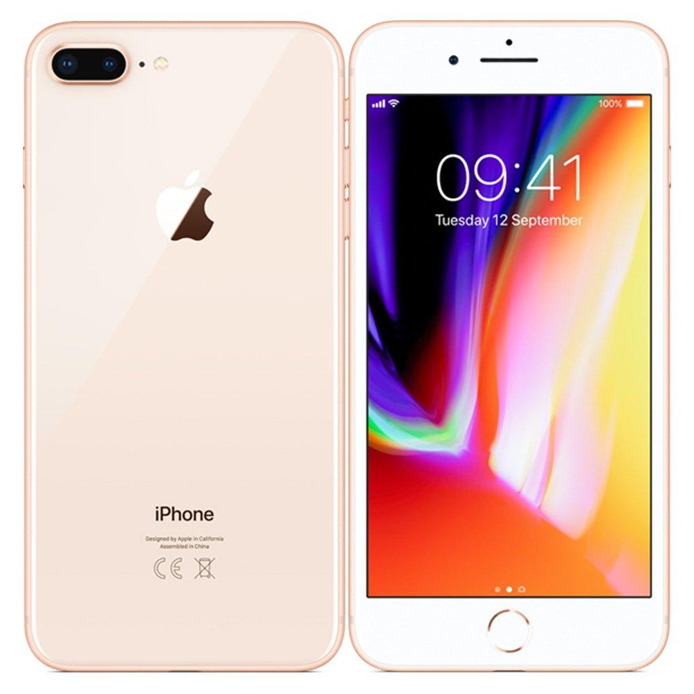 Apple iPhone 8 Plus, 128GB, Gold eXtra Saudi