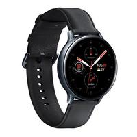 Samung Galaxy Watch Active 2, 44MM Stainless Steel leather, Black