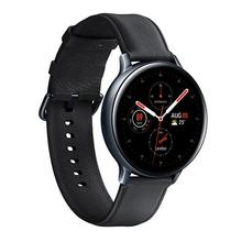 Buy Samung Galaxy Watch Active 2, 44MM Stainless Steel leather, Black in Saudi Arabia
