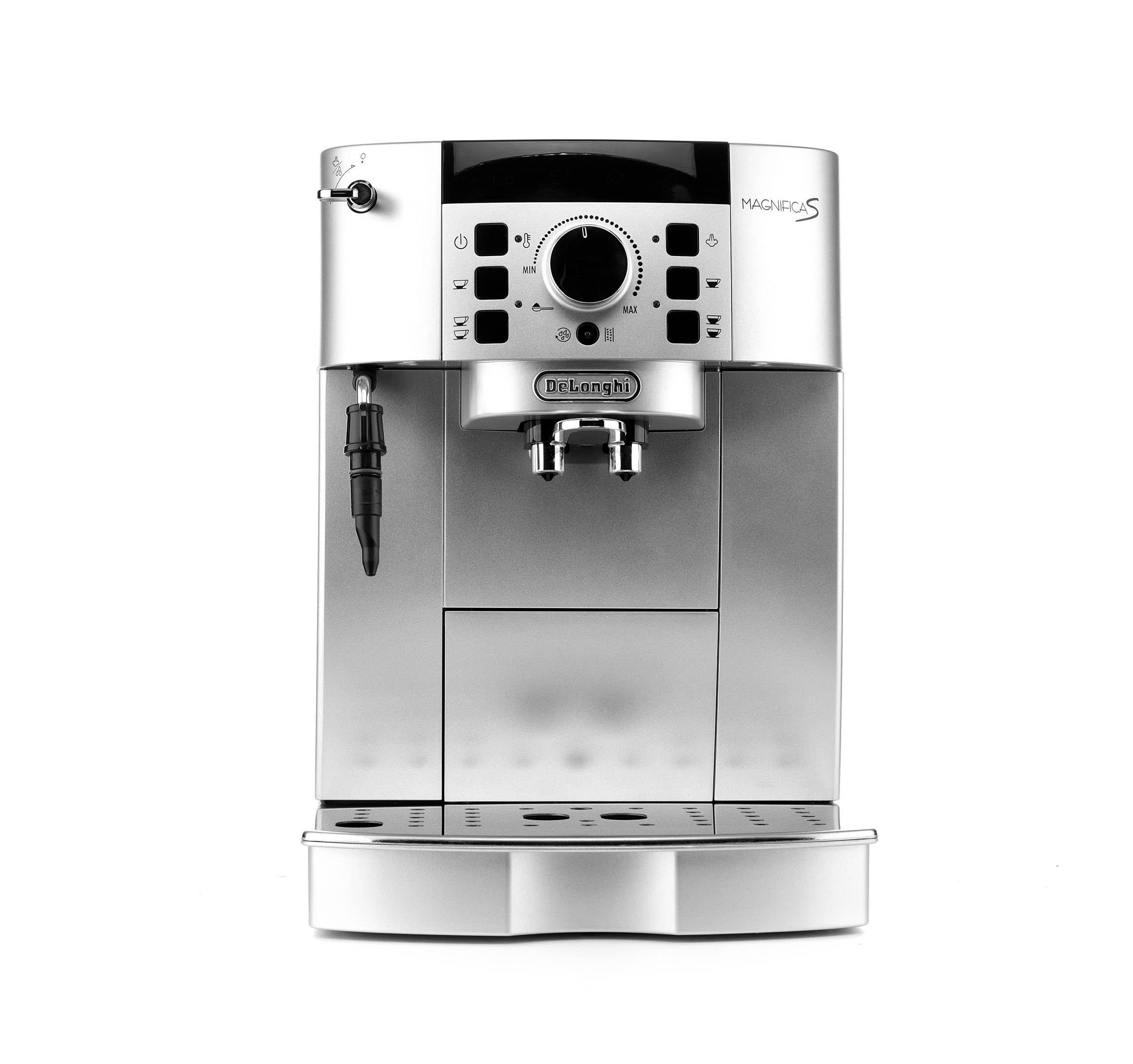 Delonghi Fully Auto Coffee Machine, 1450W, Beans Container 250g, Silver