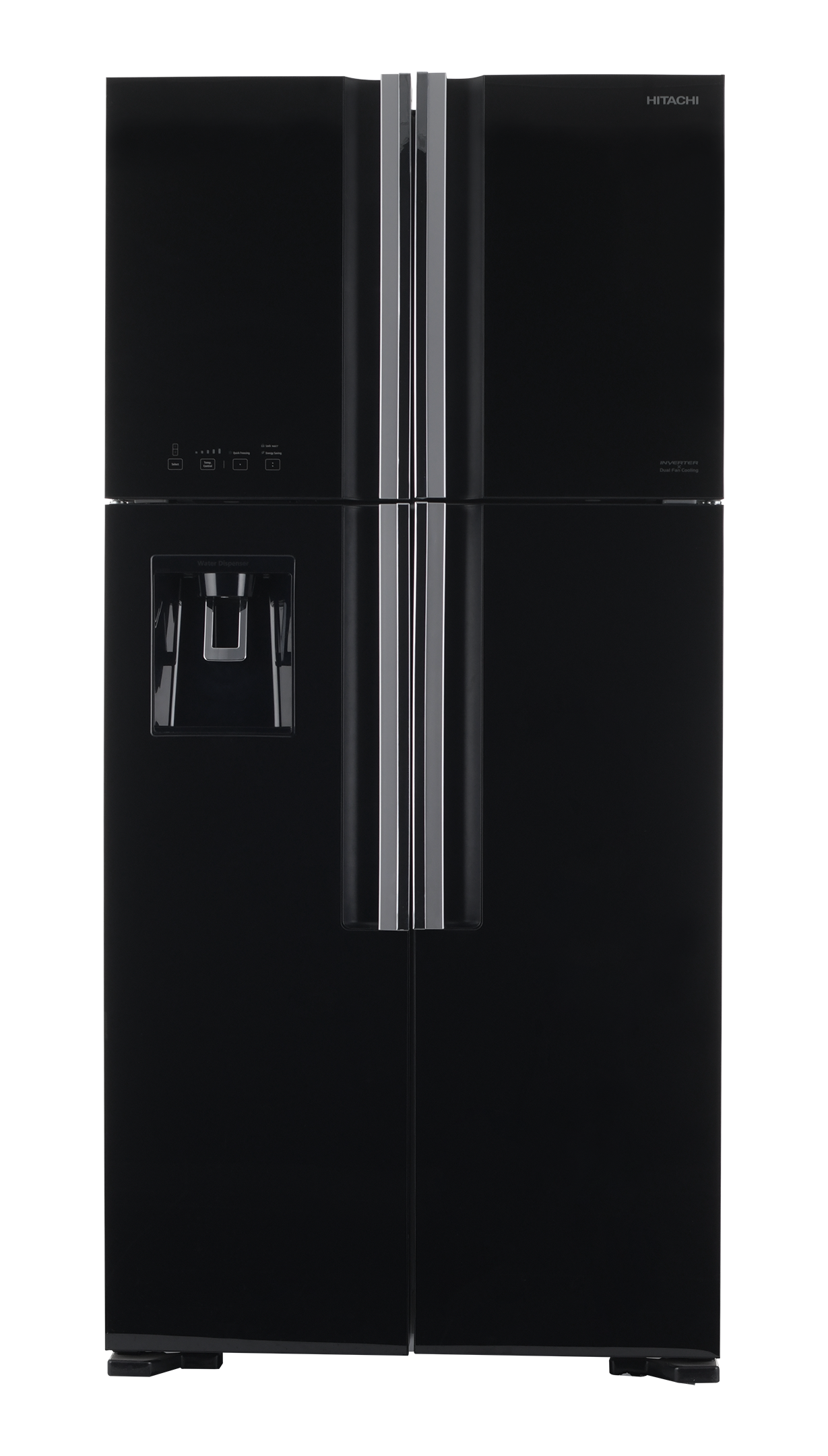 هيتاشي ثلاجة، أربع ابواب، 19.1 قدم، أسود اكسترا السعودية