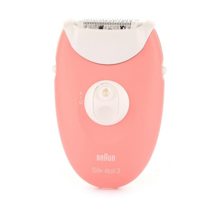 Braun Silk-epil 3 Starter Body Hair with Legs eXtra Set - Epilator.White/Pink Removal and 3-in-1 Saudi for