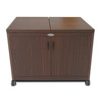 Vincenti 4 Bowl Food Warmer Trolley Steel 450W Dark Brown