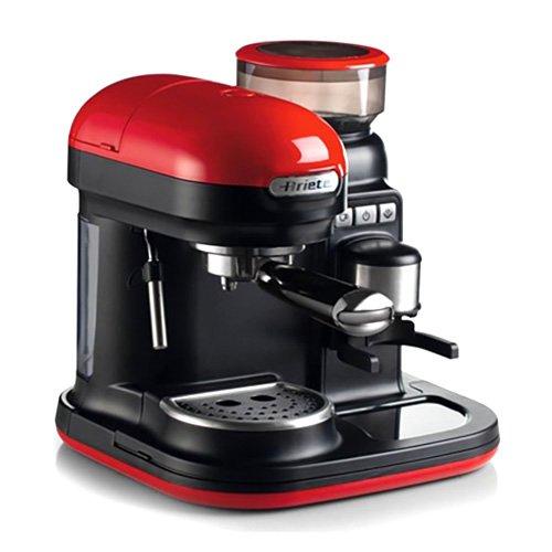 Ariete Moderna Espresso Coffee Machine with Integrated Coffee Grinder ...