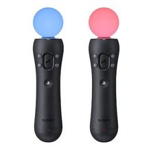 Buy Sony Playstation Move Ps4 Motion Controller Twin Pack Black in Saudi Arabia