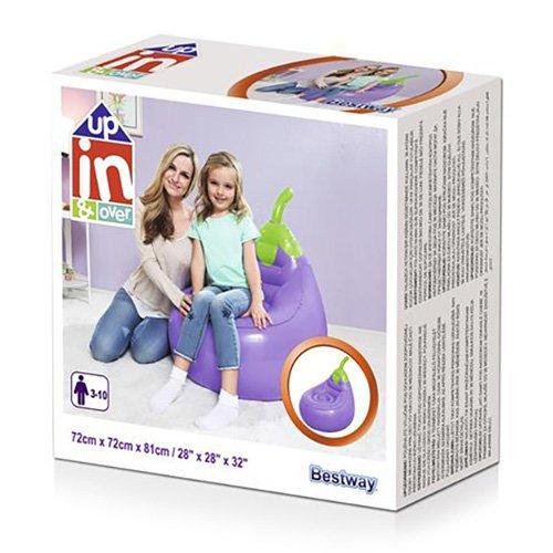Bestway Fruity Kiddie Lounge Chair Eggplant