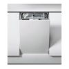 Whirlpool Dishwasher, Built-in, 6 Programs, Silver