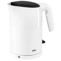 Braun Water Kettle PurEase, 3000 Watt, 1.7 Liter, White