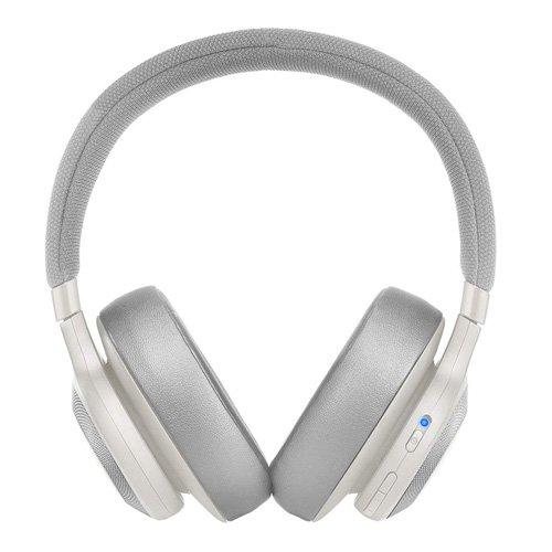 jbl Jbl Over Ear Bluetooth Noise Canceling Headphones JBLE65BTNCWHT, Battery Type: 1x AAA, Cable Length: 1.5M, Color: White, LCDDisplay: No, Made In: China, Type: Corded, Waterproof YN: No, LCD Display: No, Volume Control: Yes, Noise Cancellation: Yes, VGA