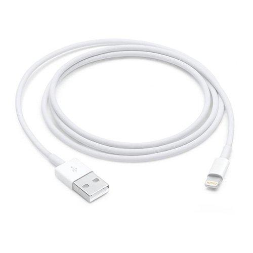 Apple Lightning to USB Charging Cable 1M, White - eXtra Saudi