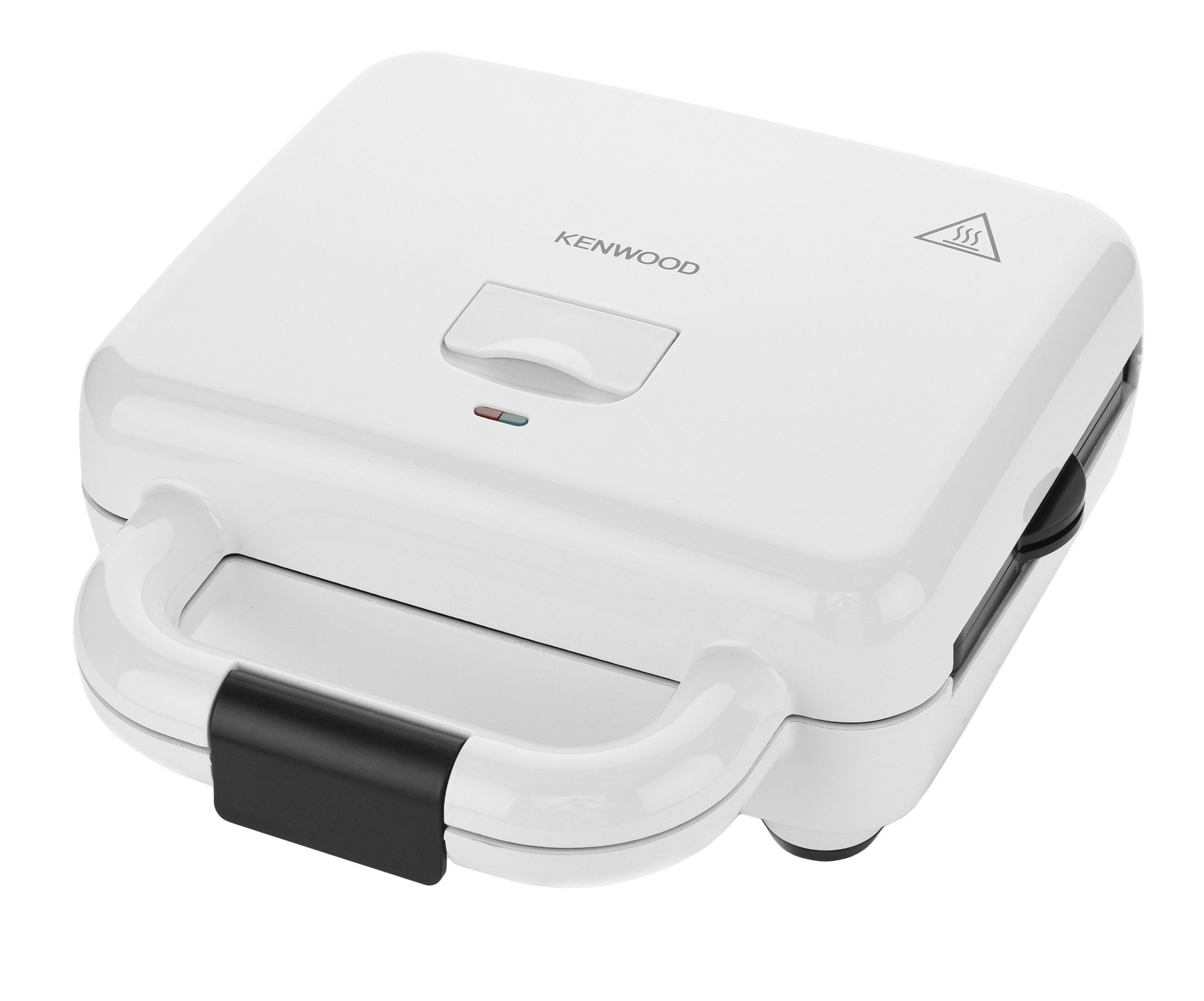 Kenwood Sandwich Maker, 3 in 1 Grill, Sandwich, Waffle, 700W, White - eXtra  Saudi