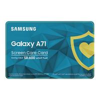 Samsung Galaxy A71 Care Card