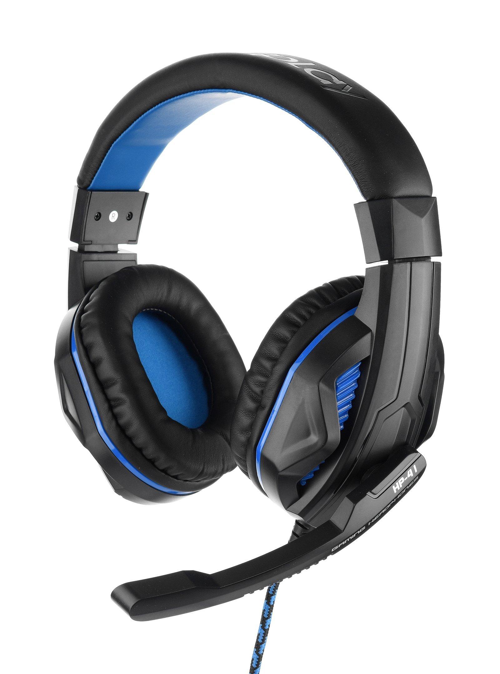 Steelplay HP41 Wired Gaming Headset, Compatible PS4, XBOX,PC, Black