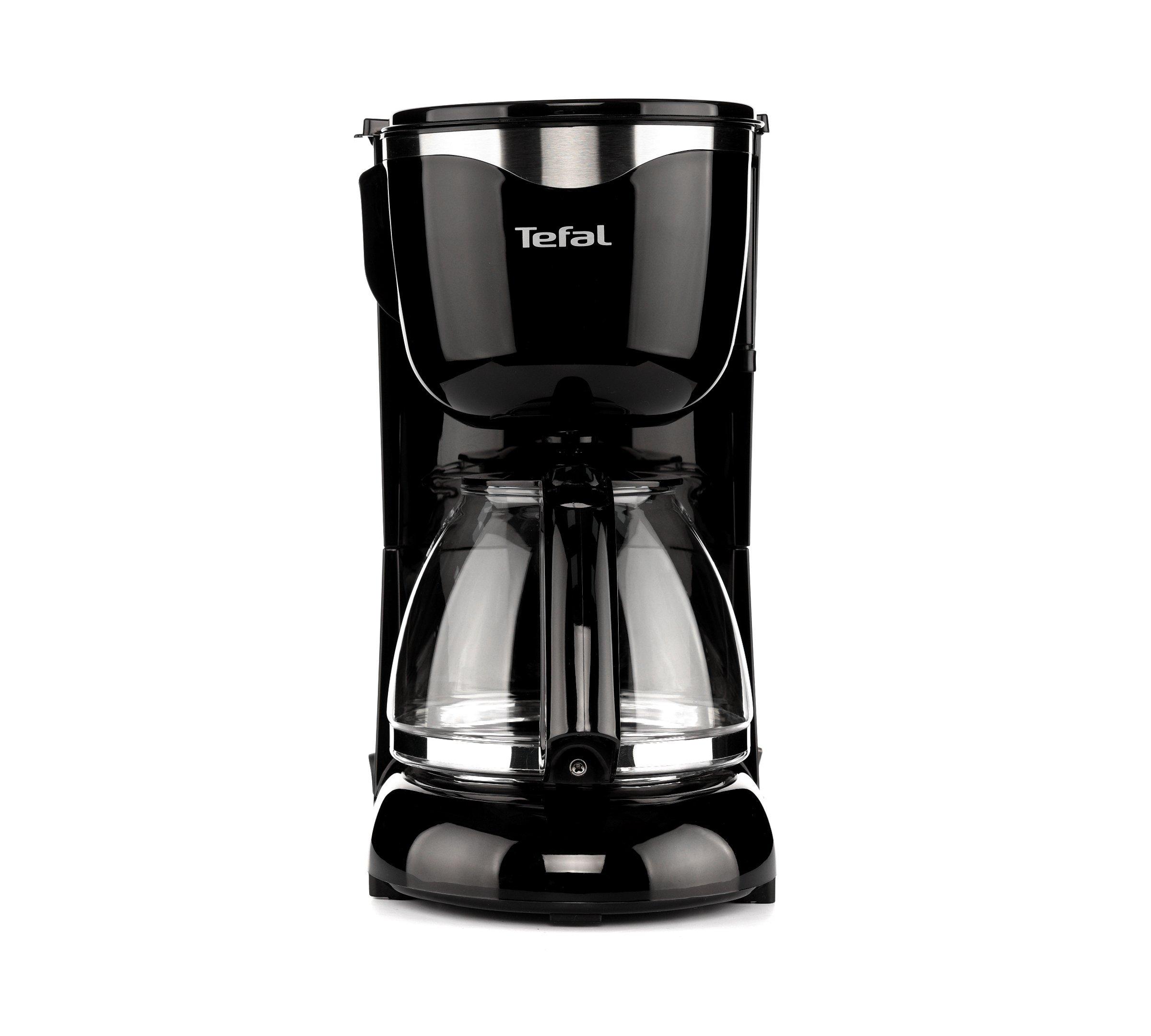 Tefal Coffee Maker, 1000W, Capacity 10-15 Cups, Good Value Black ...
