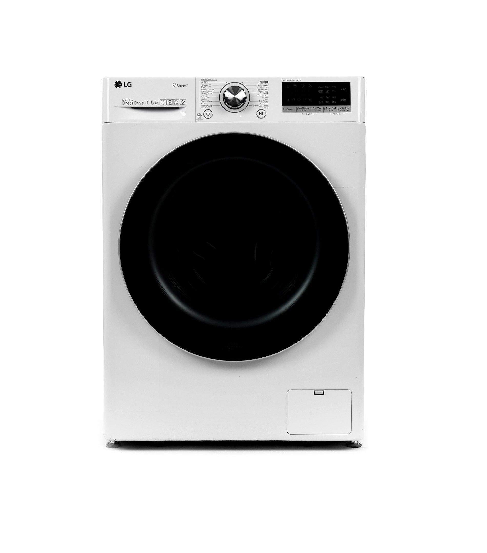LG Front Load Fully Automatic Washer,10.5 kg, TurboWash,White