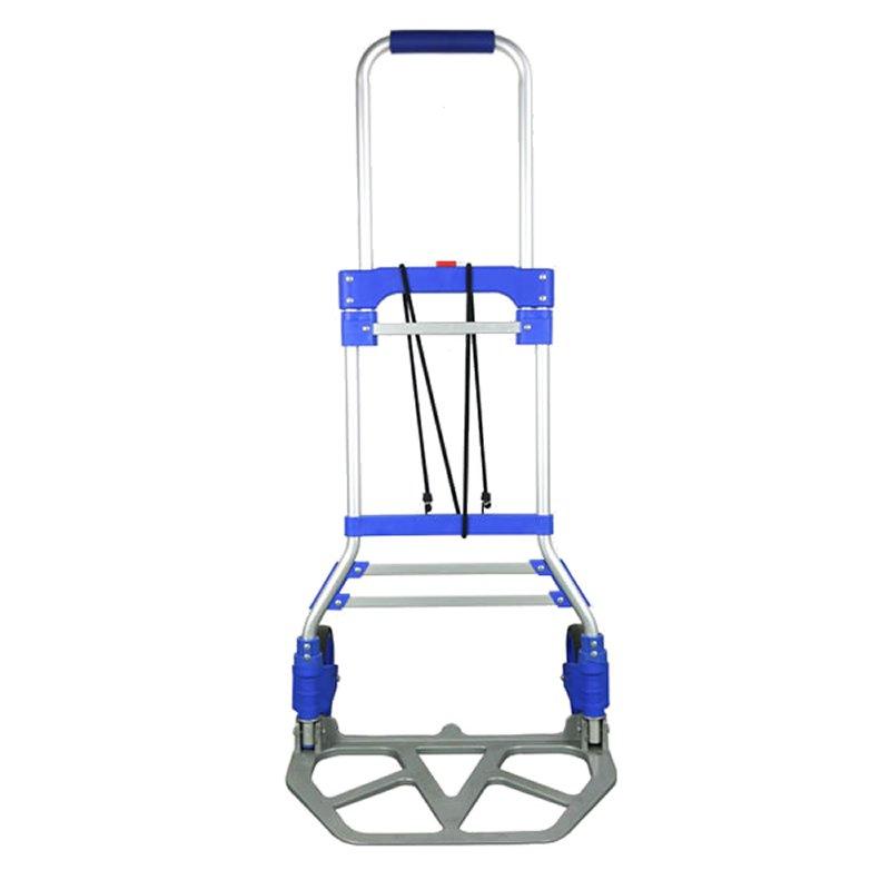 Buy Homez, Heavy Duty Aluminum Foldable Hand Truck, Silver in Saudi Arabia