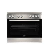 Beko Gas Cooker, 90X60, 5 Burners, Cast Iron, Full Safety, Inox