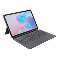 Samsung Galaxy Tab S6, 10.5 Inch Book Cover Keyboard, Arabic and English, Gray
