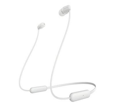 Buy Sony WI-C200 Wireless In-Ear Earphones White in Saudi Arabia