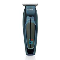 Saachi Hair Trimmer, Stainless Steel Blades, 2 Speed ,5 Cutting Guide, Black.