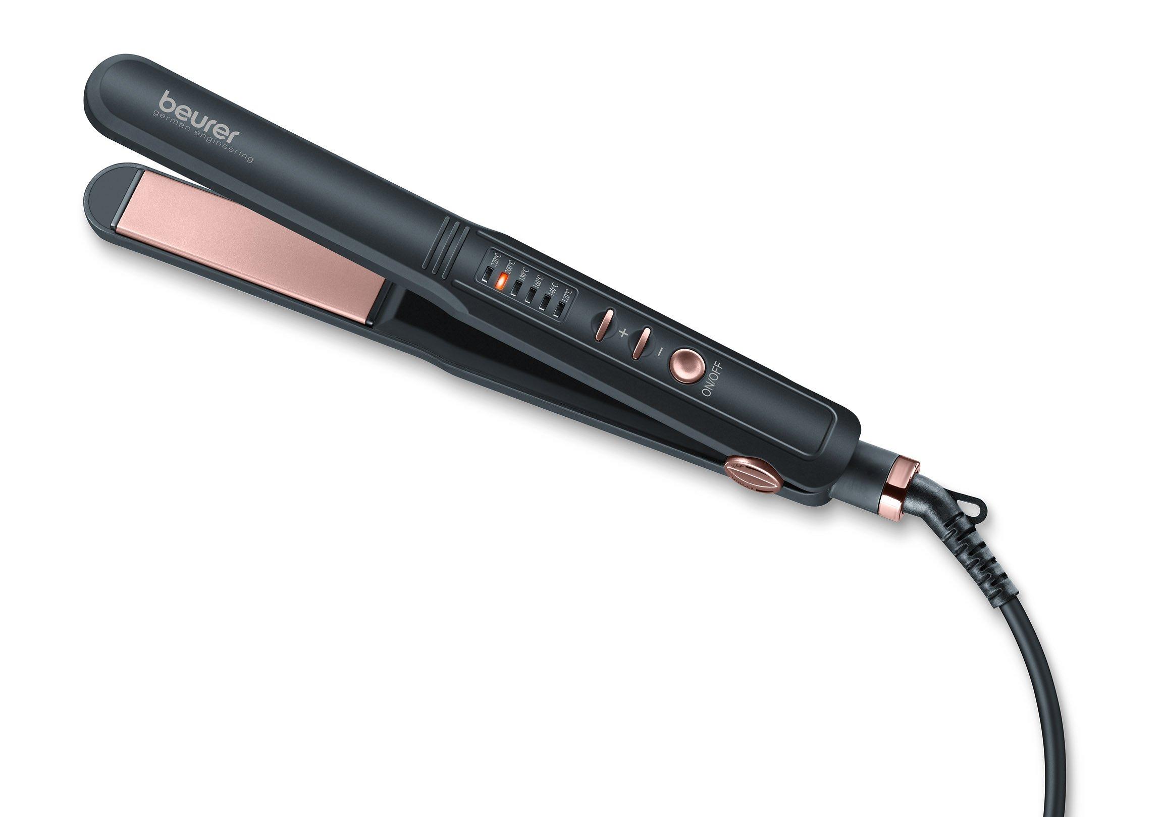 Hair straightener 2025 with temp control