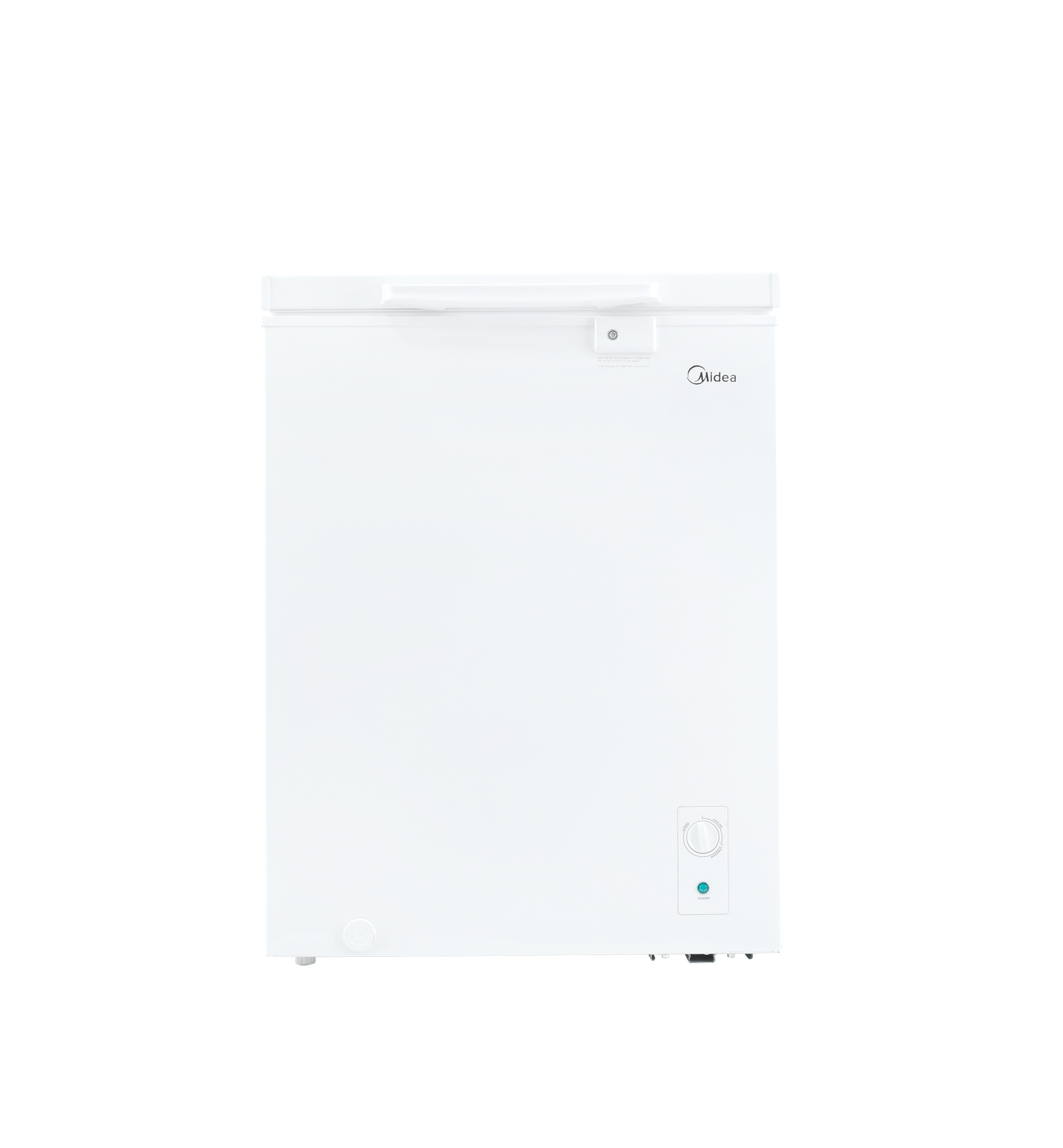 Midea Chest Freezer 5 Cu Ft 142 L With Lock Key And Handle White