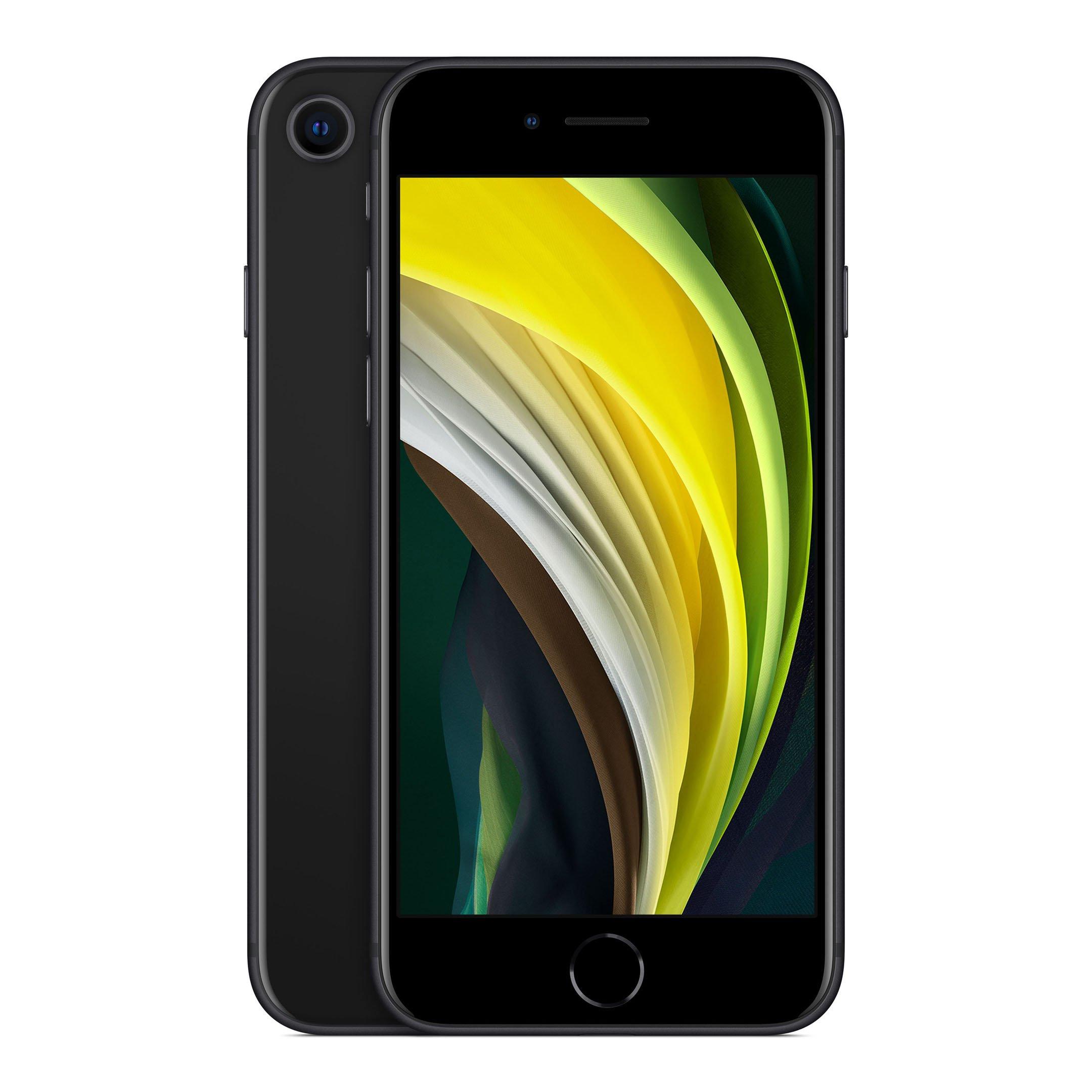 Apple iPhone SE 2020, 128GB, Black price in Saudi Arabia