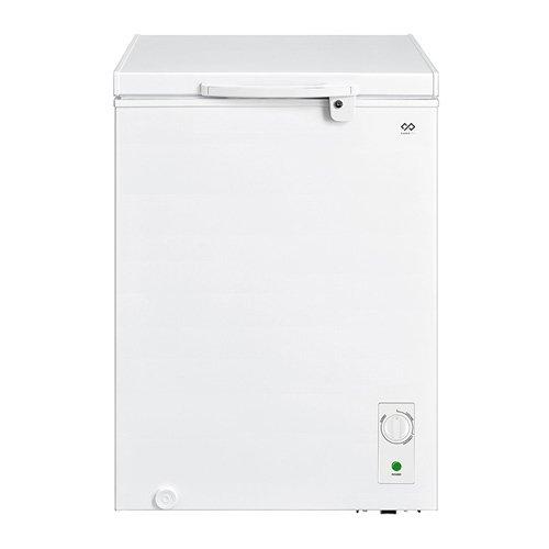 ClassPro Chest Freezer, 3.5 Cu.ft, Lock & key, White price in Saudi