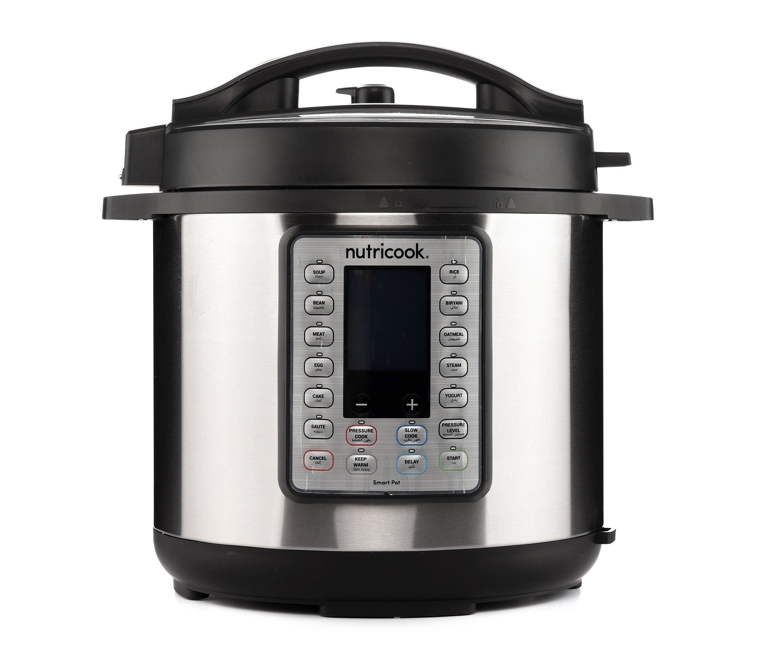 Nutricook Smart Pot Pressure Cooker Prime 8L, 1200W, Stainless Steel