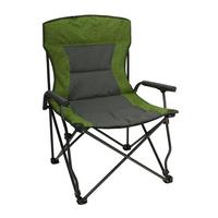 Homez, Foldable beach chair, green and black