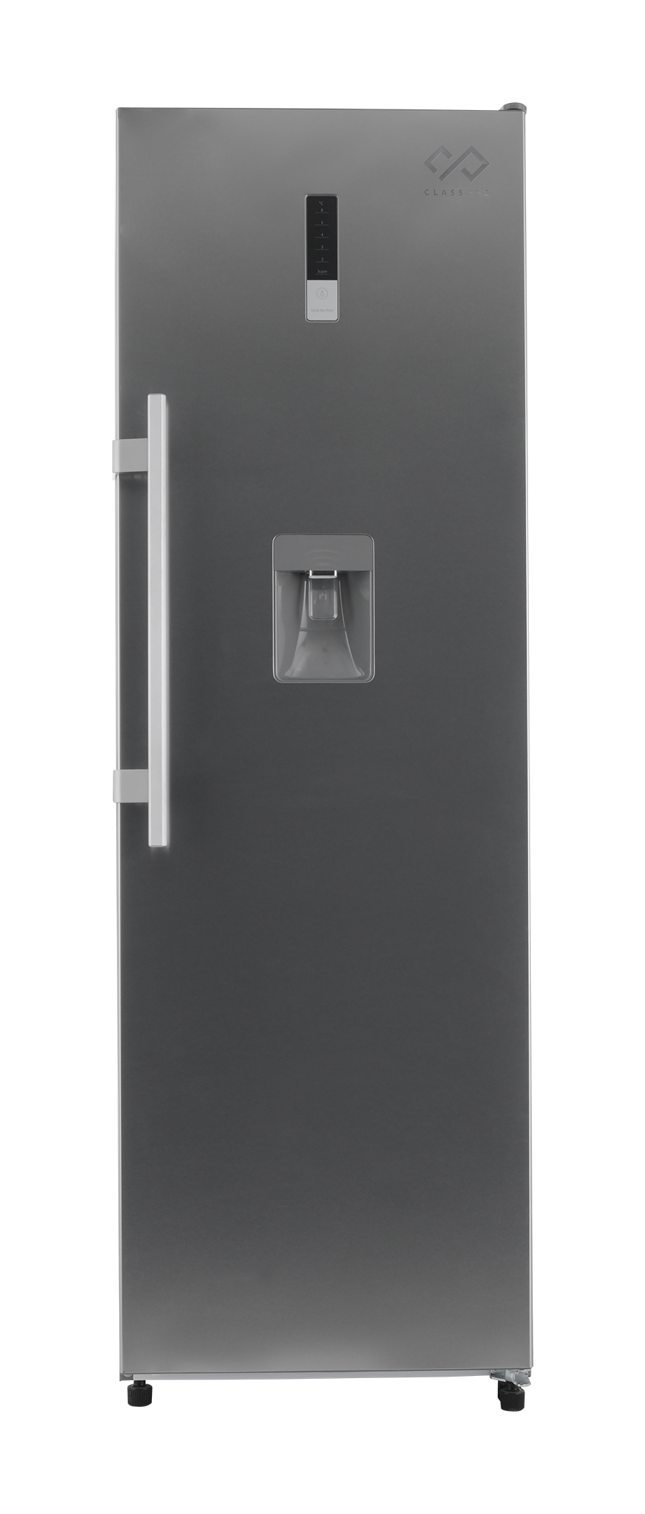 Classpro, Fridge, 345L/12.2Cu.ft with Water Dispenser, Stainless Steel