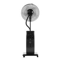 Koolen Stand Mist Fan 16 Inch, 100W, Black