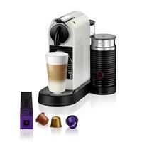 Nespresso CitiZ And Milk Coffee Machine, 1710W, White