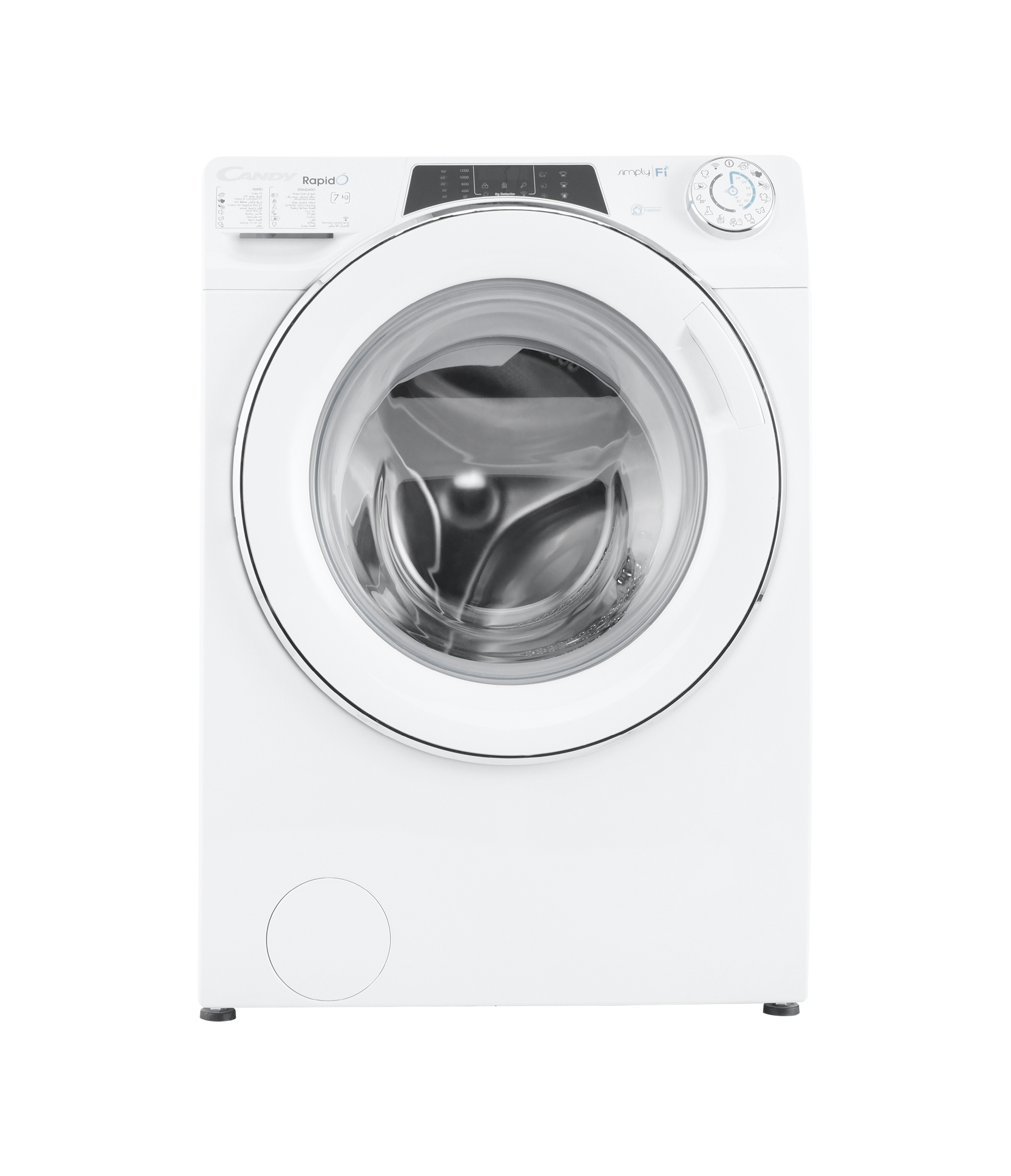 Buy Candy Front Load Fully Automatic Washer, 7kg ,1200rpm, INVERTER, White in Saudi Arabia