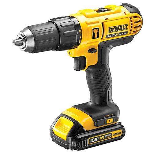 Dewalt, ZA03 18V Compact Hammer Drill Driver, 220-240V, Yellow