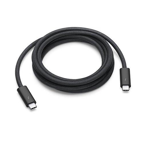 Buy Apple, Thunderbolt 3 Pro Cable, 2M, Black in Saudi Arabia