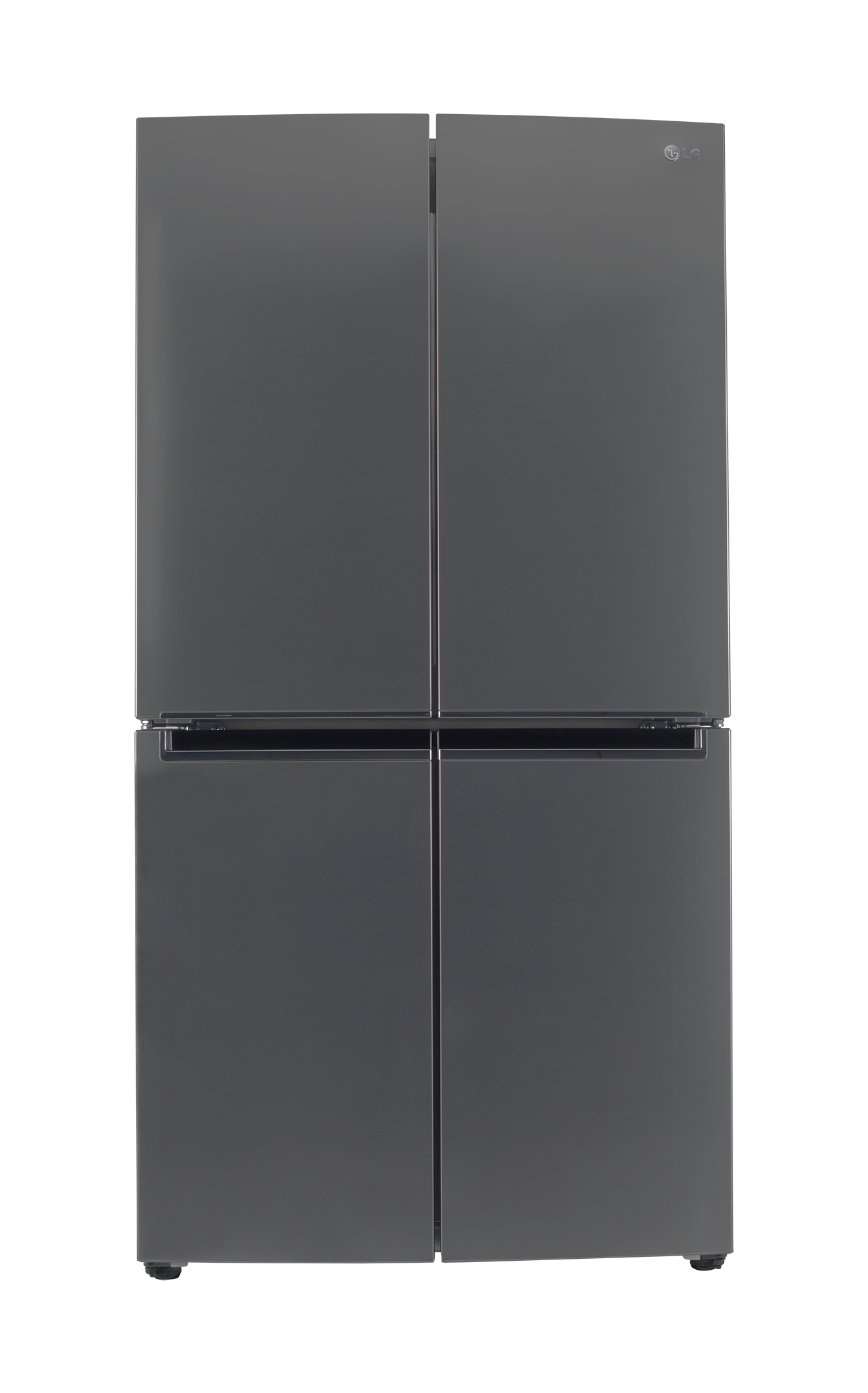 LG Multi Door Refrigerator 17.8Cu.ft Freezer 8.9Cu.ft Inverter Linear Compressor Platinum Silver eXtra