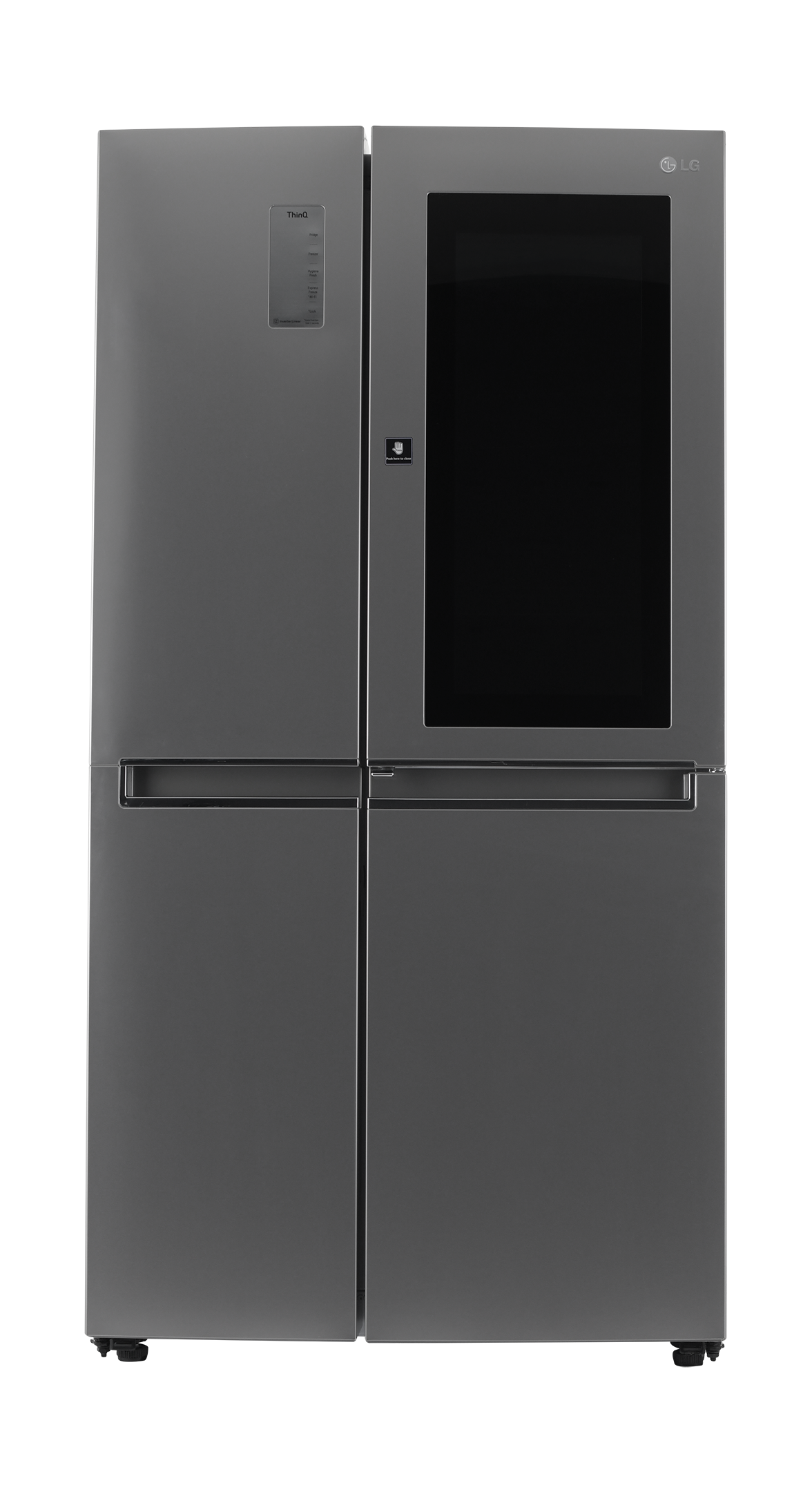 LG Side by Side, Instaview DoorIn Door Refrigerator 28.1 Cu.ft, Nobel Stee eXtra Saudi