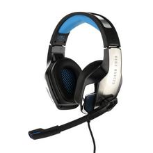 Buy Game Master, Ps5, Wired pro gaming headset with mic, Black/Blue in Saudi Arabia